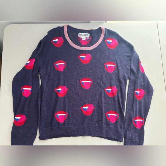 Wildfox Lippy Laura Sweater - Picture 6 of 7